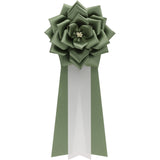 【全24色】リボン徽章（記章・胸章）大リボンバラ 1個売り 花径:120mm 長さ:280mm 式典 イベント セレモニー 選挙 国会議員 祝賀会 入学式 卒業式 運動会 竣工式 来賓