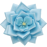 【全24色】リボン徽章（記章・胸章）大リボンバラ 花のみ 1個売り 花径:120mm 式典 イベント セレモニー 選挙 国会議員 祝賀会 入学式 卒業式 運動会 竣工式 来賓