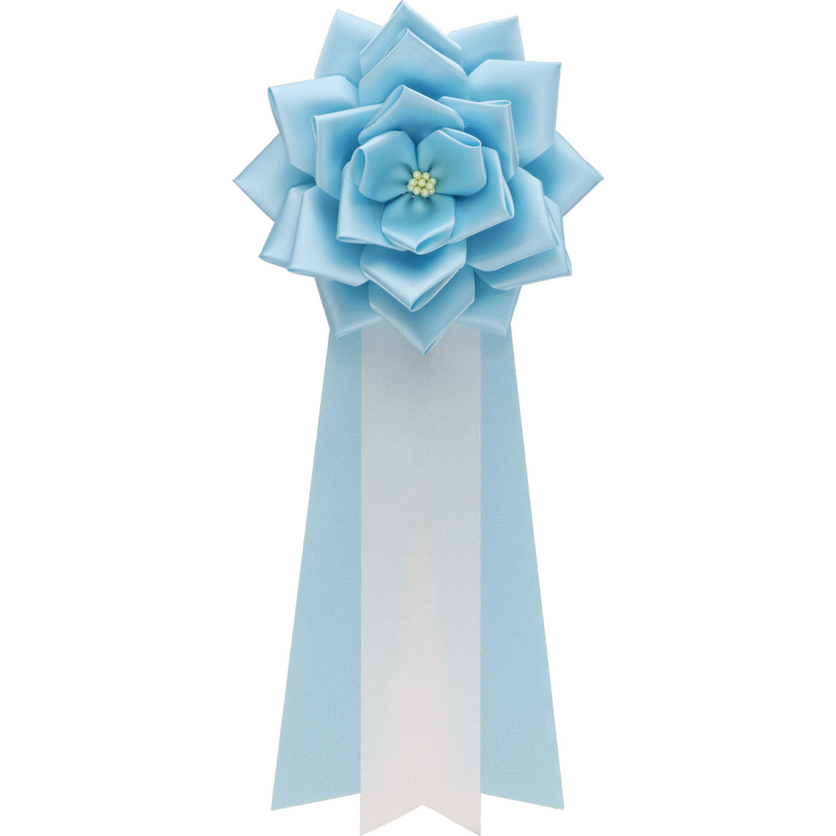 【全24色】リボン徽章（記章・胸章）大リボンバラ 1個売り 花径:120mm 長さ:280mm 式典 イベント セレモニー 選挙 国会議員 祝賀会 入学式 卒業式 運動会 竣工式 来賓