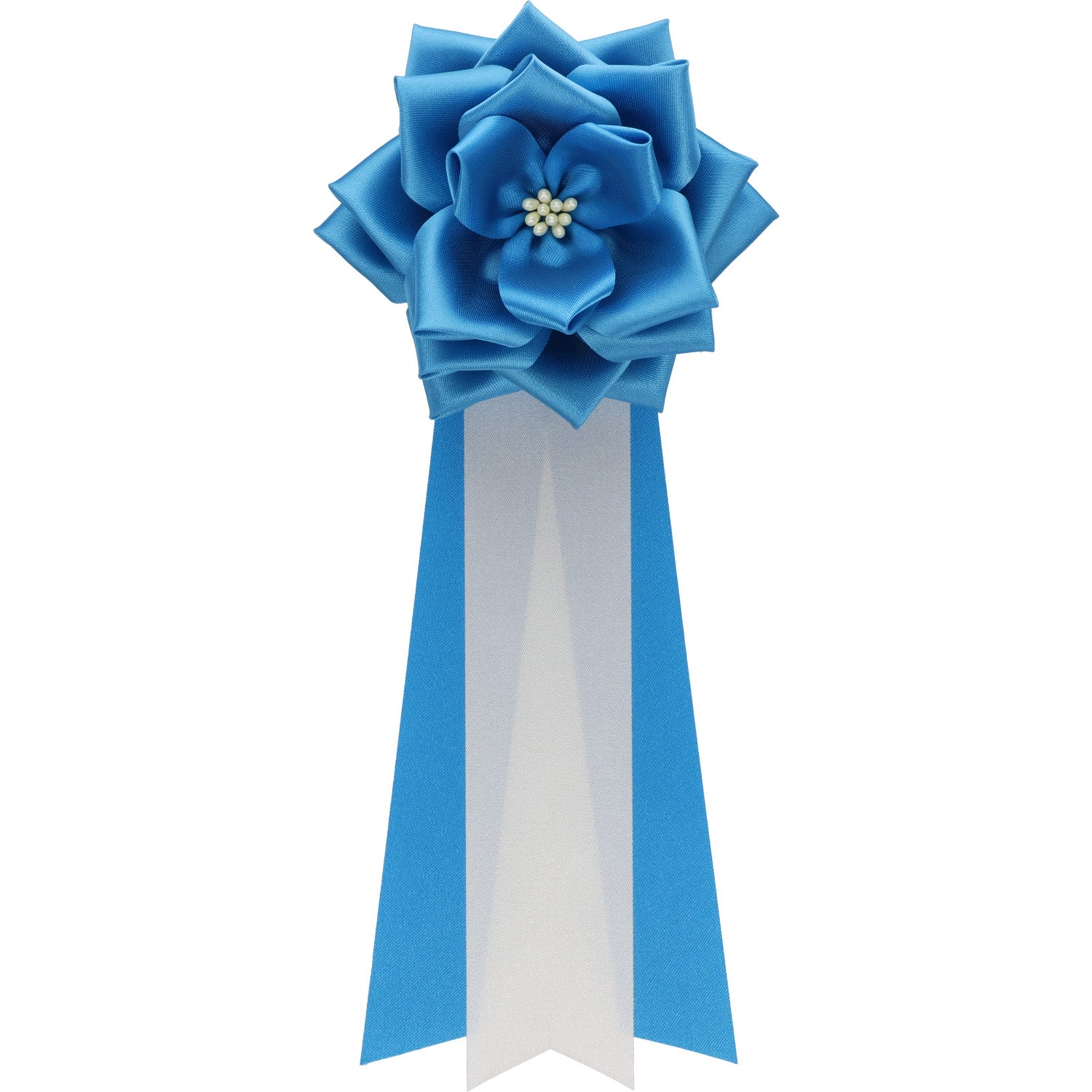 中リボンバラ徽章 1個 花径95mm 式典 | YONEOKA RIBBON