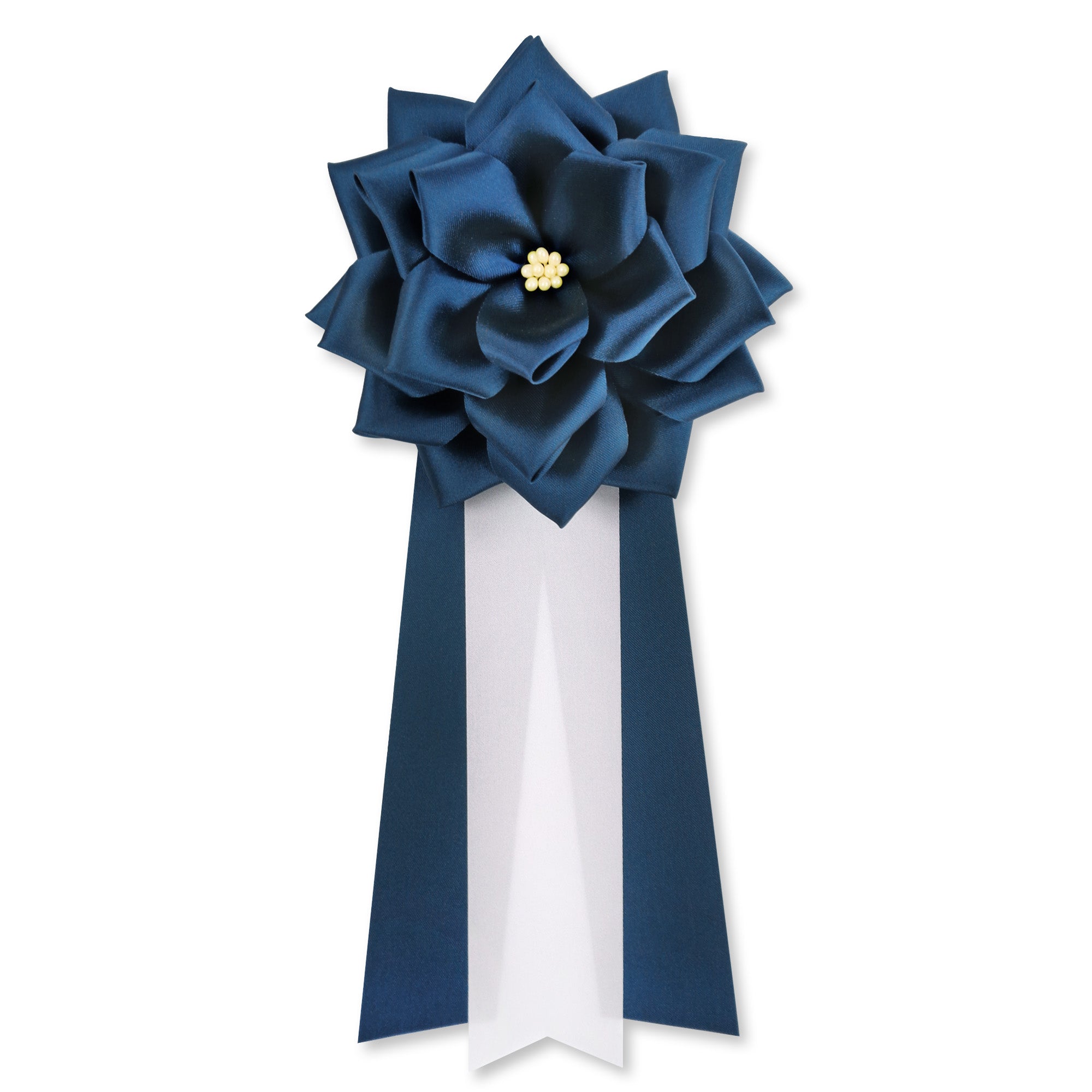 リボン徽章（記章・胸章）大リボンバラ 1個売り 花径:120mm 長さ:280mm