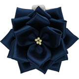 【全24色】リボン徽章（記章・胸章）小リボンバラ 花のみ 1個売り 花径:75mm 式典 イベント セレモニー 選挙 国会議員 祝賀会 入学式 卒業式 運動会 竣工式 来賓