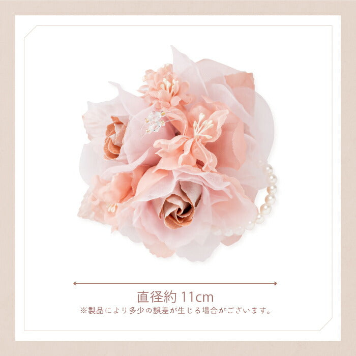 cocomam ローズ＆小花 パールコサージュ | YONEOKA RIBBON