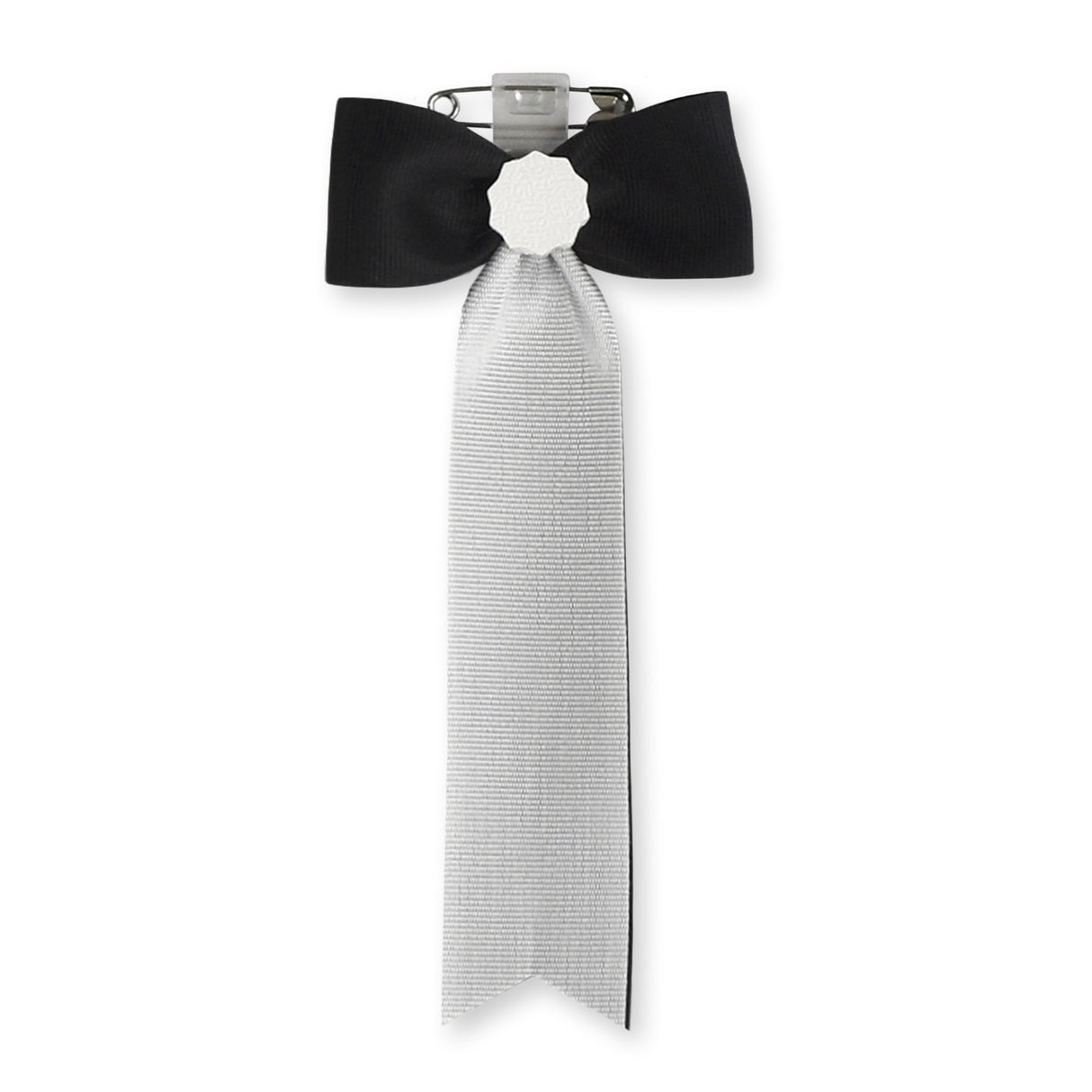 リボン徽章（記章・胸章）蝶タレ 10個セット 横幅:50mm 長さ:120mm 式典 イベント 入学式 卒業式 セレモニー 来賓 表彰 主催者