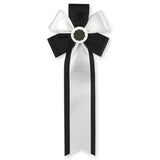 リボン徽章（記章・胸章）中旭光 10個セット 横幅:80mm 長さ:170mm 式典 イベント 入学式 卒業式 セレモニー 来賓 表彰 主催者