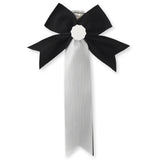 リボン徽章（記章・胸章）羽 10個セット 横幅:90mm 長さ:130mm 式典 イベント 入学式 卒業式 セレモニー 来賓 表彰 主催者