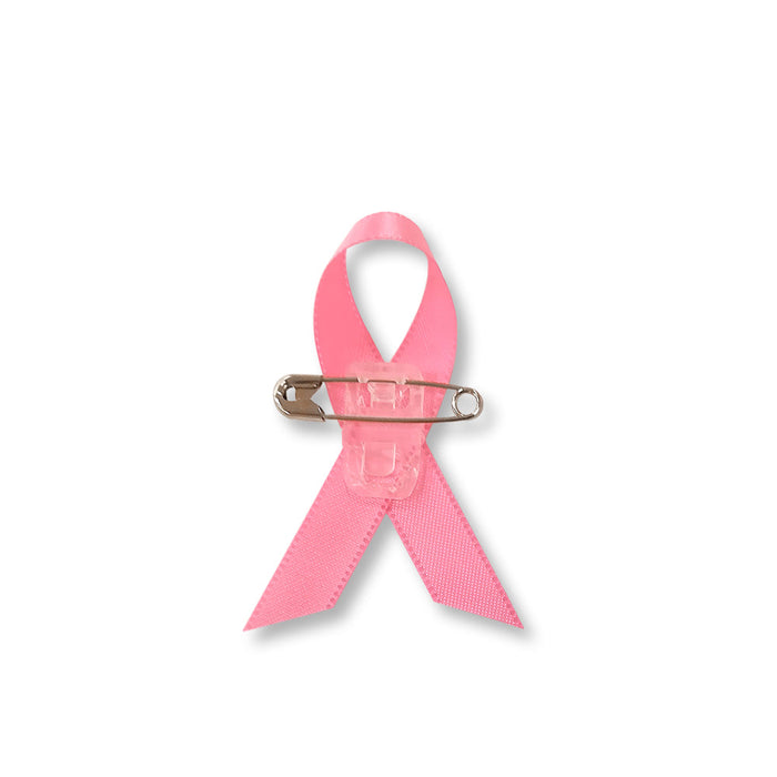 ピンクリボン（安全ピンタイプ） アウェアネスリボン 乳がん検診の早期受診を推進 ピンクリボン運動