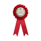 式典・表彰用ロゼット　ダブルMサイズ　デザイン入り