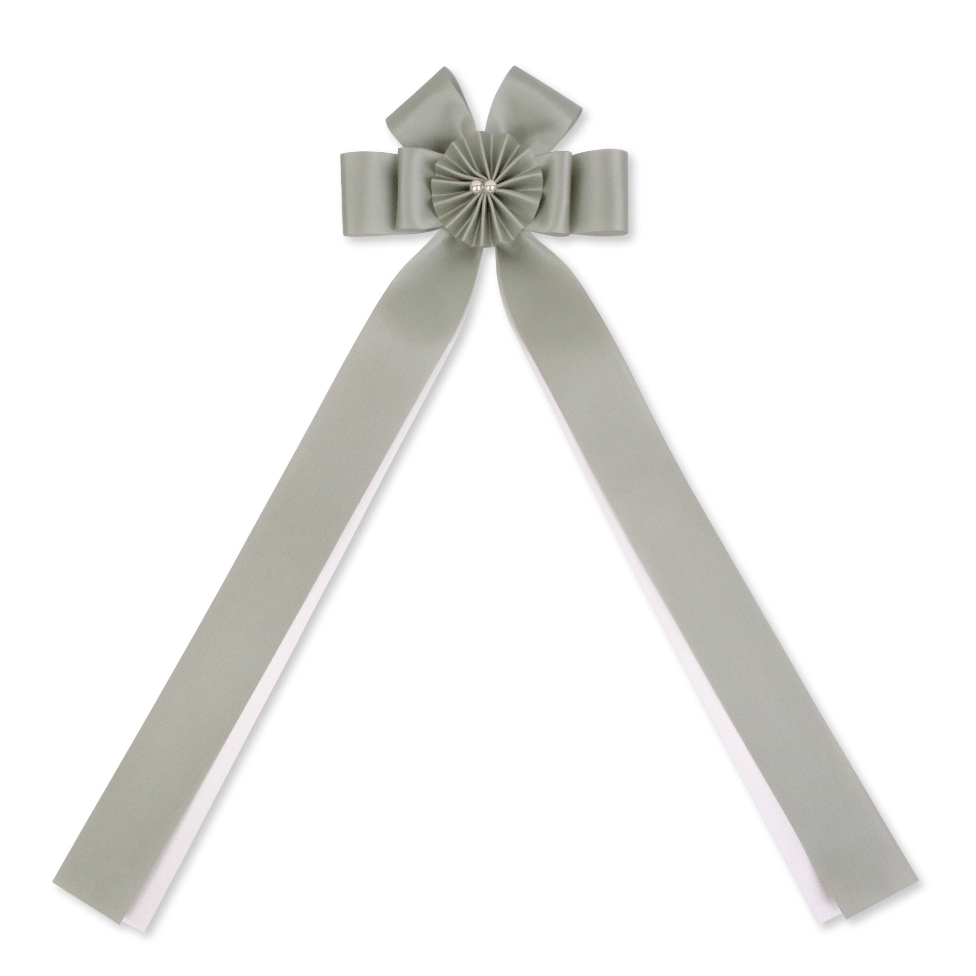 遺影 肖像 額縁用リボン メタルリボン グレー – YONEOKA RIBBON