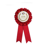 式典・表彰用ロゼット　ダブルSサイズ　デザイン入り