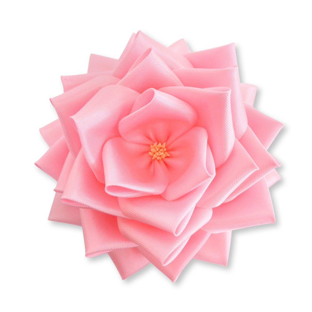 リボン徽章（記章・胸章）特大リボンバラ 花のみ 1個売り 花径:135mm 式典 イベント セレモニー 選挙 国会議員 祝賀会 入学式 卒業式 運動会 竣工式 来賓