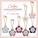 cocomam マタニティマーク キーホルダー フラワーシフォンロゼット