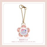 cocomam マタニティマーク キーホルダー フラワーシフォンロゼット