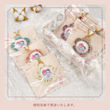 cocomam マタニティマーク キーホルダー フラワーシフォンロゼット