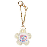 cocomam マタニティマーク キーホルダー フラワーシフォンロゼット