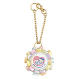 cocomam マタニティマーク キーホルダー ダブルフリルロゼット クリップ付