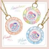 cocomam マタニティマーク キーホルダー フリルリボンロゼット 両面仕様