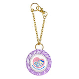 cocomam マタニティマーク キーホルダー フリルリボンロゼット 両面仕様