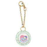 cocomam マタニティマーク キーホルダー フリルリボンロゼット 両面仕様