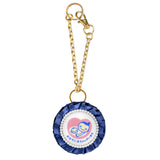 cocomam マタニティマーク キーホルダー フリルリボンロゼット 両面仕様