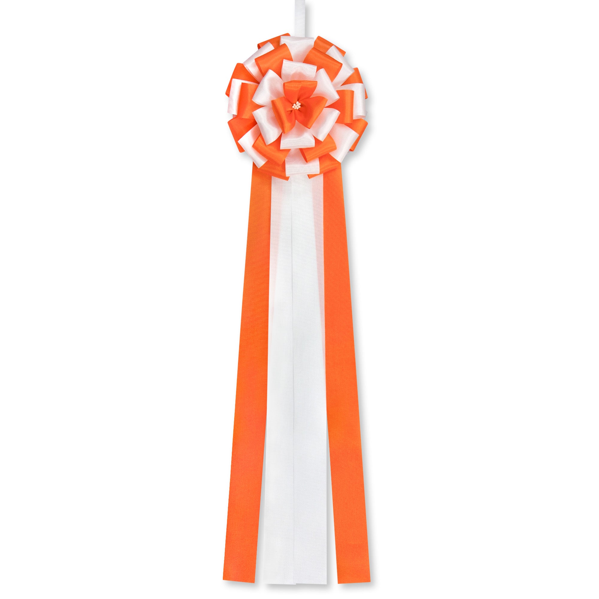 テープカット用リボン（大・両面）花径:160mm 長さ:600mm 式典